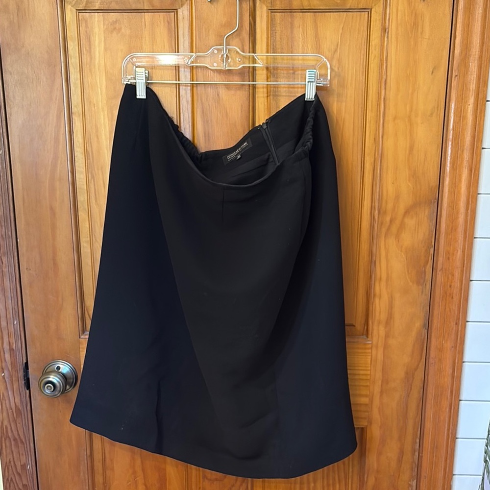 Jones New York Black A-Line Knee-Length Skirt
